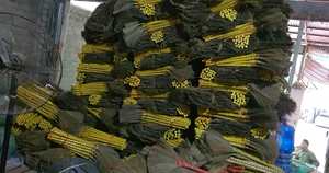 Haute qualité jonc de mer paille balai bâton nettoyage balai vietnamien paille doux manche balai au Vietnam en gros Akina - Product Image 3