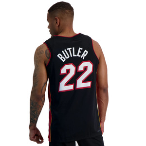 Maillot de basketball personnalisé OEM pour homme, débardeur athlétique sans manches à col en V, noir avec bordures rouges et jaunes, en polyester respirant - Product Image 3