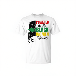 Camiseta africana inspirada en Women Before Me, ropa promocional con temática de la historia negra - Product Image 2