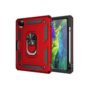 Étui de protection intelligent antichoc et anti-rayures Netzy pour iPad Pro 11 2020 (2e génération) avec fonction veille/réveil automatique - Rouge - Certifié ROHS - Product Image 1