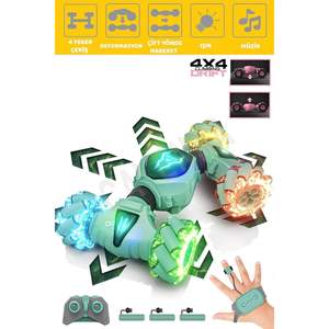 Voitures télécommandées Vardem S8908 vertes à commande au poignet, rechargeables, toutes fonctions, 0-30 km/sec, 30-40 minutes - Product Image 2