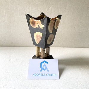 Personnalisé Bois Résine Oud Brûleur Personnalisé Couleur Résine Bakhoor Brûleur Direct Usine Prix En Bois Mubkhar Décor À La Maison Oud Titulaire - Product Image 3