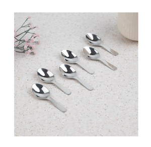 Ensemble de mini cuillères et pinces modernes en acier inoxydable, ustensiles de cuisine intelligents faits à la main pour serveurs mashala - Product Image 5