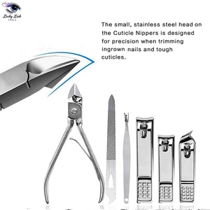 Chuyên Nghiệp 18-Mảnh Làm Móng Tay & Móng Chân Kit Với Sắc Nét Cắt Móng Tay Dày Cắt Tập Tin Cắt Kéo Nhãn Hiệu Riêng Cho Nam Giới Phụ Nữ Kit - Product Image 3