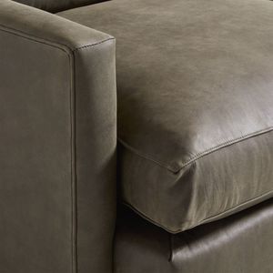 Sofá Seccional en Forma de L de 3 Piezas Estilo Chesterfield, Tapizado en Cuero, 2 Plazas, Mueble para Sala de Estar con Relleno de Esponja - Product Image 6