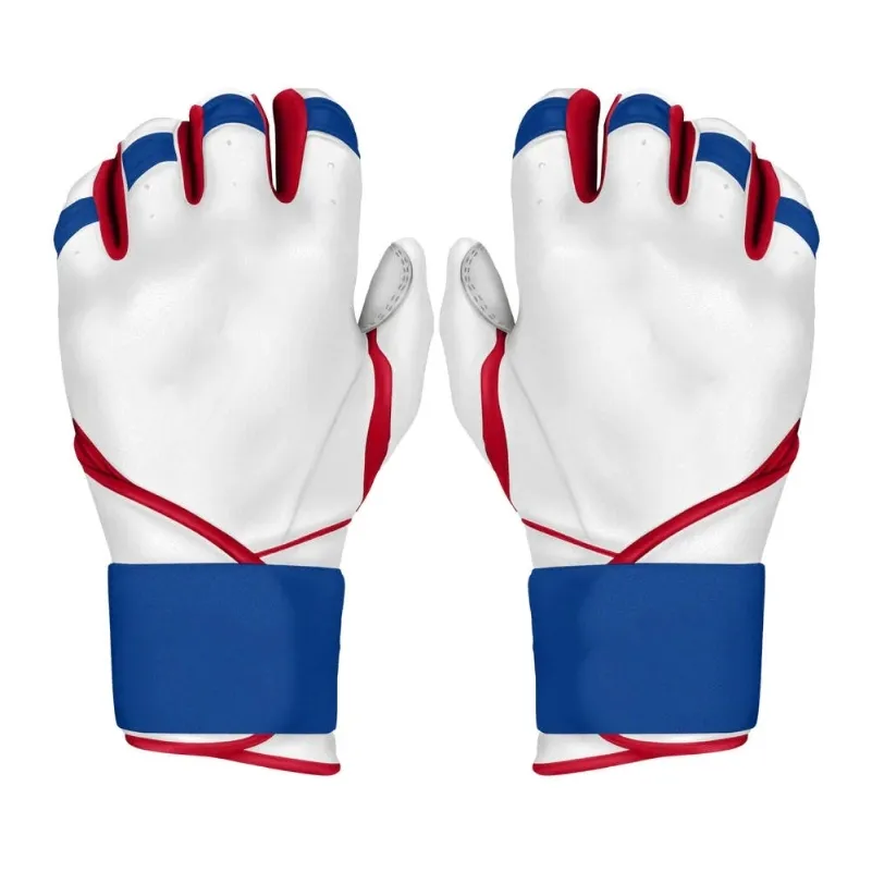 Gants de bating de softball et de baseball de qualité supérieure Gants en cuir véritable Service ODM et OEM Gants de frappeur de baseball à vendre