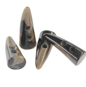 Botones Redondos de Cuerno de Búfalo con Tamaños Variados, Cuentas Planas de 2 Orificios Personalizables para Diseño de Ropa y Joyería - Product Image 4