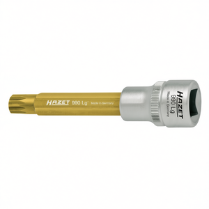 Llave de vaso cuadrada larga Hazet de 1/2'' con perfil de serración XZN, producto de alta calidad - Product Image 2