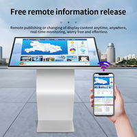 AOOWHAO OEM ODM Интерактивный киоск с сенсорным экраном Android/Windows, цифровая вывеска на заказ, напрямую от производителя