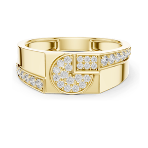 Bague pour femme en diamant de laboratoire et moissanite 0,40 CT, or 18 carats, 14 carats, 10 carats et argent 925, options or rose, or jaune, or blanc, VVS-VS - Product Image 3