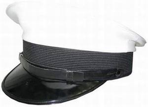Casquette de visière d'officier de haute qualité, chapeau de visière d'officier - Product Image 4