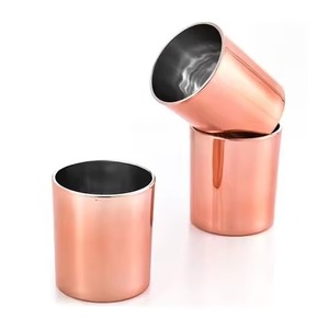 Cuenco de Metal martillado Chapado en cobre hecho a mano de la mejor calidad, decoración del hogar, iluminación navideña, otros portavelas, tarros de velas - Product Image 3