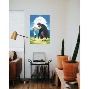 โปสเตอร์อนิเมะวันพีซ แชงค์ส์และลูฟี่ - Product Image 3