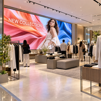 Écran LED COB d'intérieur P0.62 pour mur vidéo avec gestion intégrée des câbles, idéal pour les magasins de détail et les achats en gros