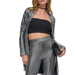 Pantalon décontracté taille haute élégant pour femme, confortable et respirant en toile, taille XL, coupe droite, longueur midi, idéal pour le bureau - Product Image 4