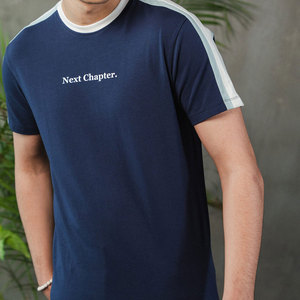 Camiseta de hombre de la mejor calidad Color liso por encargo Nuevo estilo Camisetas de algodón para hombre en camisetas transpirables de buena calidad para hombre - Product Image 3