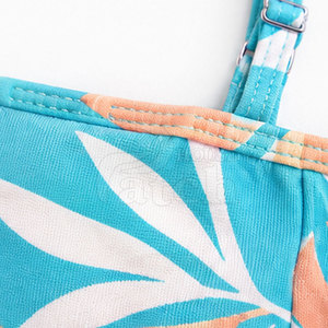 Conjunto de Bikini de Dos Piezas Personalizado para Mujer, Traje de Baño Moderno con Corte Alto, Tela Elástica Cómoda, Ropa para Vacaciones en la Playa o Resort - Product Image 6