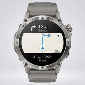 Reloj Inteligente Lemfo Premium al por Mayor, Pantalla AMOLED de 1.43'', GPS, Resistente al Agua IP67, para Hombres, Deportes al Aire Libre, Monitor de Actividad Física, Monitor de Frecuencia Cardíaca C - Product Image 5