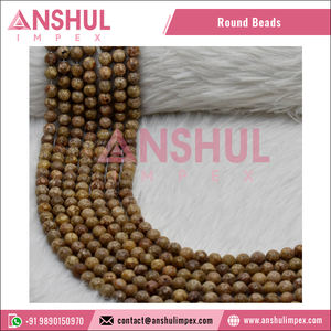 Piedras medicinales de cristal tallado de grado puro, decorativas y curativas, de alta calidad, cuentas redondas de 8 mm de piedra natural de la India. - Product Image 6