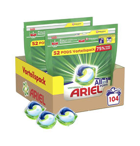 Detergente Ariel al por mayor en paquetes surtidos, incluyendo Original, Mountain Spring y Oxi Action, en palés mixtos. - Product Image 5