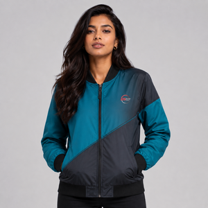 Veste bomber matelassée pour femmes 100% respirante, coupe-vent et séchage rapide, élégante, pour l'hiver et l'automne, veste d'extérieur pour femmes en vente en ligne - Product Image 1