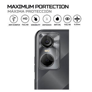 ANTISHOCK Screen <b>Protector</b> for Tecno Pop 6 Mobile Lenses - Product Image 2
