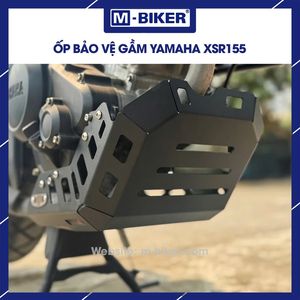 ฝาครอบใต้ท้องรถมอเตอร์ไซค์ M-BIKER รุ่นใหม่ XSR155 สำหรับป้องกันบล็อกเครื่องยนต์ วัสดุ Thp Tm Ct CNC สำหรับดัดแปลง/อัพเกรด - Product Image 3