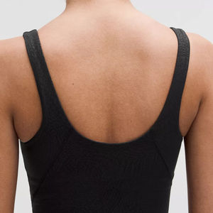 2025 nuevo diseño de ropa deportiva con logotipo personalizado, ropa deportiva para entrenamiento, camiseta sin mangas de Yoga para mujer, chalecos de punto informales para mujer - Product Image 4
