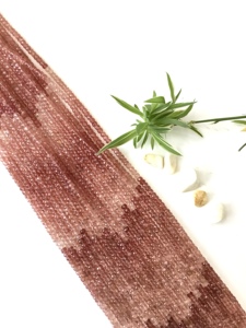 Cuentas Facetadas de Cuarzo Fresa, 1 Hilo de Cuentas de Piedras Preciosas para la Elaboración de Joyería Fina - Product Image 2