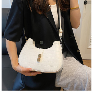 Sacs à main légers pour femmes en cuir de crocodile, design élégant, sacs à bandoulière, vente directe d'usine - Product Image 5