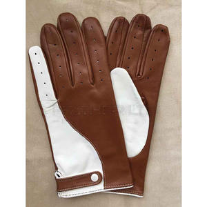 À vendre Gants à doigts entiers Matériau en cuir 2024 Cuir Mode Conduite Glover Dressing Gants en cuir - Product Image 3
