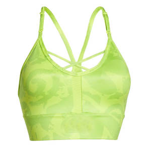 Sujetador deportivo de punto transpirable sin aros para mujer, copa completa, tela de alta elasticidad para correr, gimnasio, entrenamiento, práctica diaria - Product Image 1