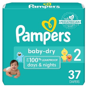 Proveedor de bajo costo, pañales desechables para bebés Pampers Baby-Dry de alta calidad, extra absorbentes, de algodón, con prevención de fugas en 3D. - Product Image 4