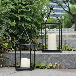 Premium Black Decorative Handmade Metal <b>Lantern</b> in Best Price From India For Wedding Restaurant Hotel Decoration - Product Image 3