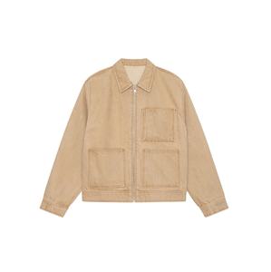 Nueva llegada de alta calidad de los hombres chaqueta de trabajo de algodón transpirable de talla grande chaqueta de lavado para los hombres - Product Image 1