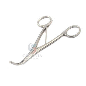 Pinzas Dilatadoras Traqueales Manuales de Acero Inoxidable de 140 mm, Tipo Dissecting, Uso Hospitalario, Certificación CE - Product Image 2