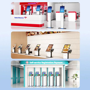 Kiosque de libre-service RFID avec écran tactile 21,5 pouces pour la commande et le paiement en <span class=keywords><strong>restaurant</strong></span>, idéal pour la restauration rapide (paiement par <span class=keywords><strong>carte</strong></span> bancaire) - Product Image 5
