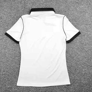 Venta al por mayor Golf señoras Polo de manga corta Slim Fit transpirable elástico secado rápido Jersey de alta calidad de moda Polo - Product Image 5