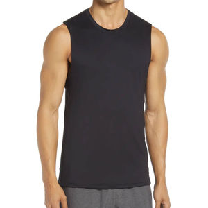 Débardeur sans manches pour hommes débardeur sans manches personnalisé de grande taille pour hommes pull en coton pour vêtements de sport respirant séchage rapide OEM service - Product Image 2
