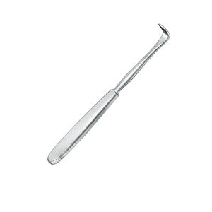 Elévateur manuel en acier Langenbeck Rasoir droit de 190mm avec base tranchante de 16mm Instrument non stérile pour salles de chirurgie - Product Image 5