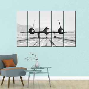 Art sur toile Modern Fighter : Œuvre d'art imprimée pour la décoration de la maison, 5P : Galerie encadrée - Product Image 1