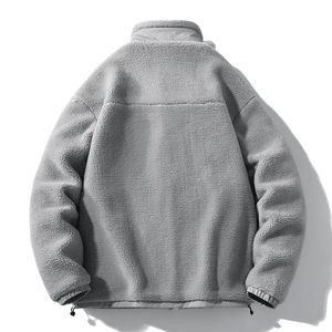 Chaqueta de Forro Polar Sherpa de Invierno Personalizada para Fabricantes de Ropa, Chaqueta con Cremallera de Alta Calidad - Product Image 6