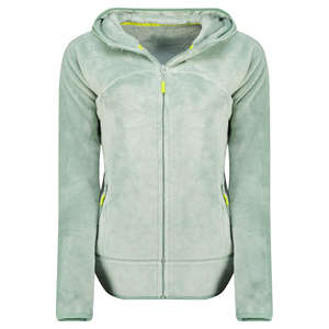 Veste polaire pour femme à manches longues, chaude et douce pour l'hiver, avec fermeture éclair et option de logo personnalisé - Product Image 5