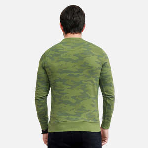 Alta calidad ODM Unisex polar logotipo personalizado algodón peso pesado cuello redondo sudadera hombres - Product Image 6