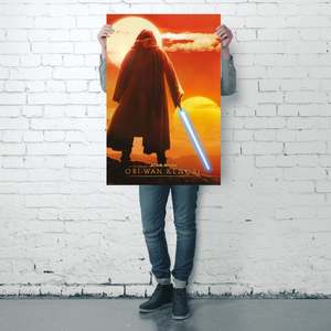 Póster de Estilo Moderno de Star Wars Kenobi Twin Suns para Decoración de Pared - Product Image 4