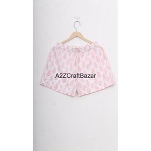 Floral Design Summer Short Sleeve Non Woven Printed 100% Cotton Soft Breathable Quick Dry Vintage Casual Sleepwear Daily Wear - Product Image 6