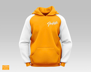 เสื้อฮู้ดดี้ปักลายสำหรับทุกเพศ ผ้าฝ้ายฟลีซหนานุ่ม 100% ทรงโอเวอร์ไซส์ สไตล์สตรีทแวร์ ผลิตในเวียดนาม - Product Image 6