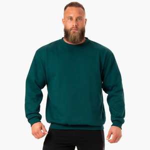 Men's Crewneck Fleece Oversized <b>Sweatshirt</b> Regular Sleeve <b>Vintage</b> 380 Gsm Eco-Friendly Unisex Oversized Winter Custom Mens Sweat - Product Image 1