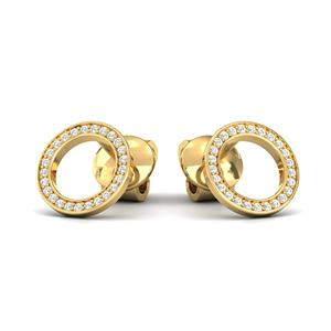 Pendientes de diamante auténtico para mujer, joyería fina de oro sólido de diseño de lujo, pendientes con diamantes reales, joyería - Product Image 6