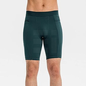 Shorts de compression pour hommes à séchage rapide, taille mi-haute, style urbain, avec logo personnalisé, faible MOQ, ajustés pour la course, taille personnalisée, vente en gros - Product Image 5